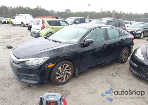 2017 Honda Civic Ex from USA, damaged, VIN 2HGFC2F77HH569454